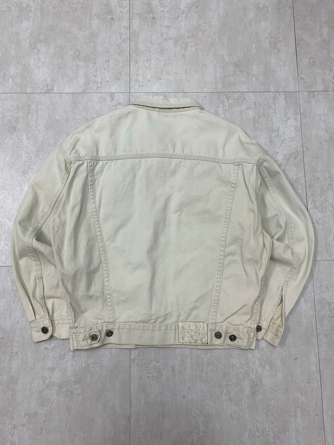 크림색 면자켓 #213 상품이미지6