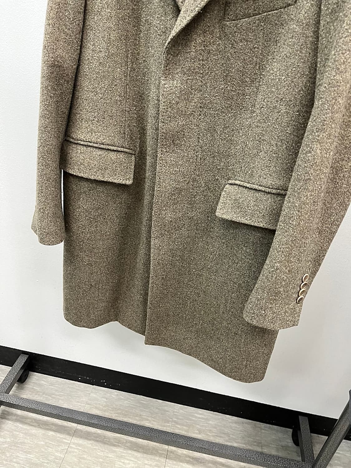 100) 아스페시 카키베이지 울코트  상품이미지4