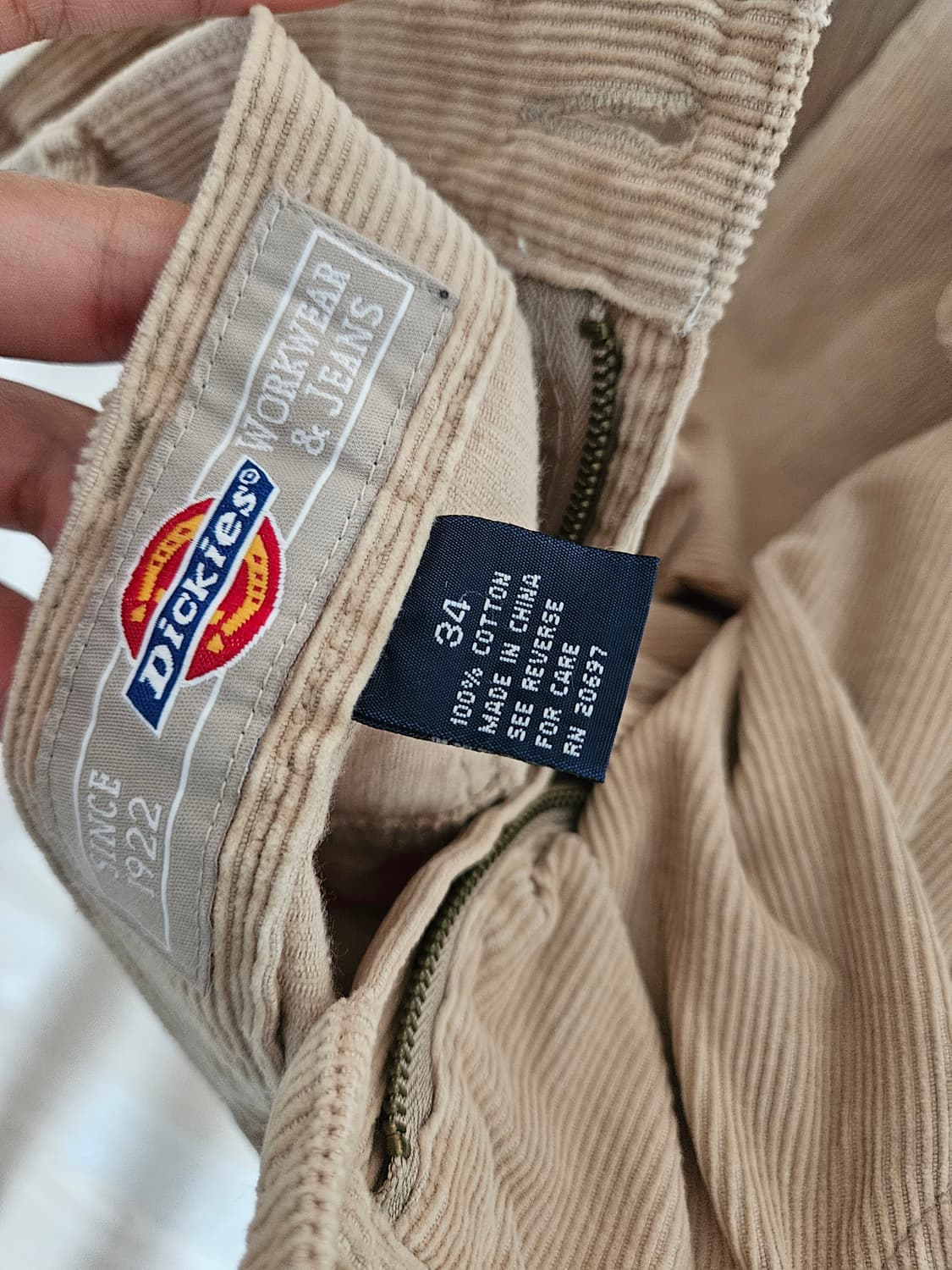 디키즈 코듀로이 팬츠 상품이미지2