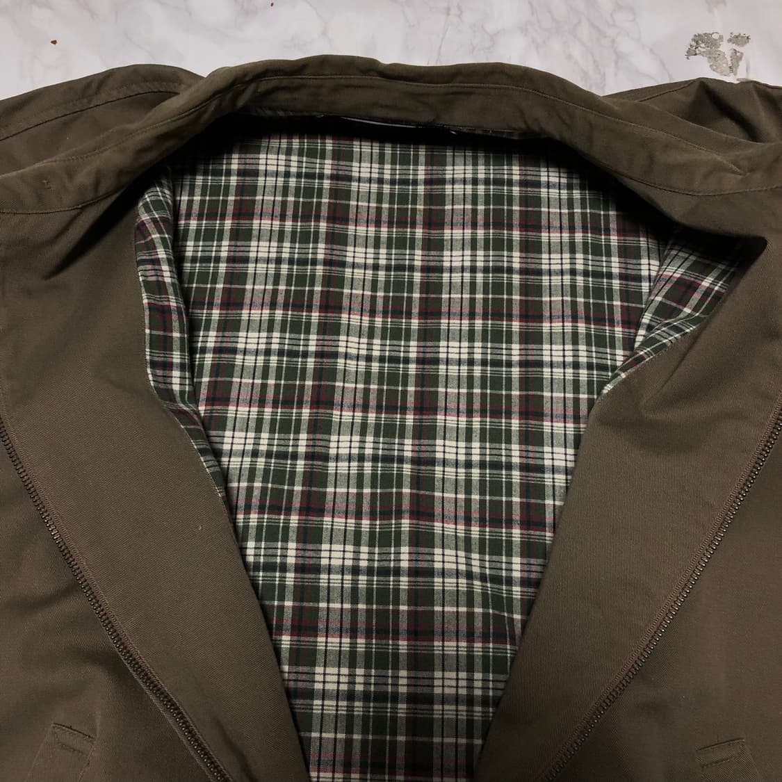 폴로 랄프로렌 스윙톱 블루종 자켓딥카키 상품이미지5