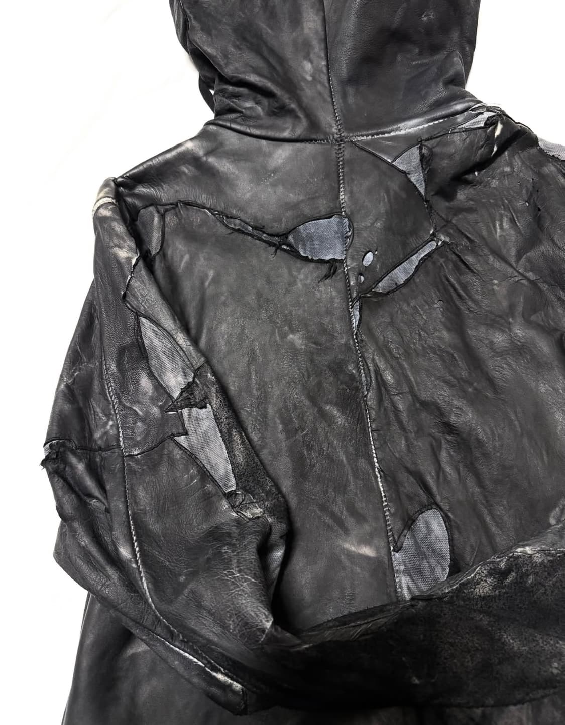 잠바렛 - 24FW 레더 타입 3 후디 상품이미지6