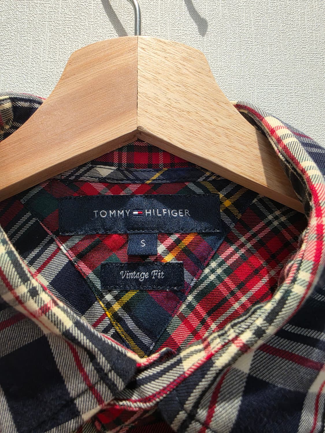 Tommy hilfiger 타미힐피거 레드 체크 셔츠 상품이미지3