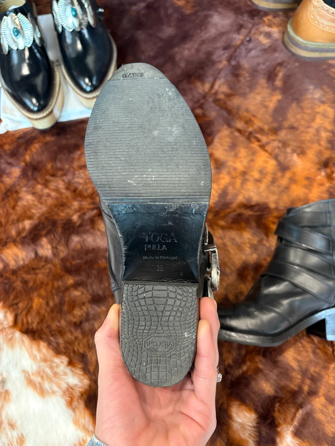 토가 풀라 4메탈 카우보이 슈즈 상품이미지8
