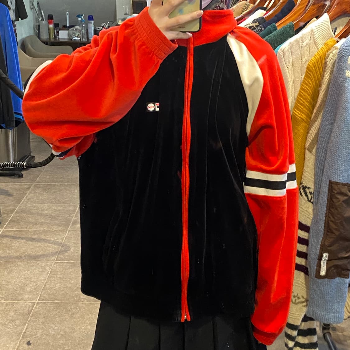 [NO.9] FILA 벨벳 져지  상품이미지3