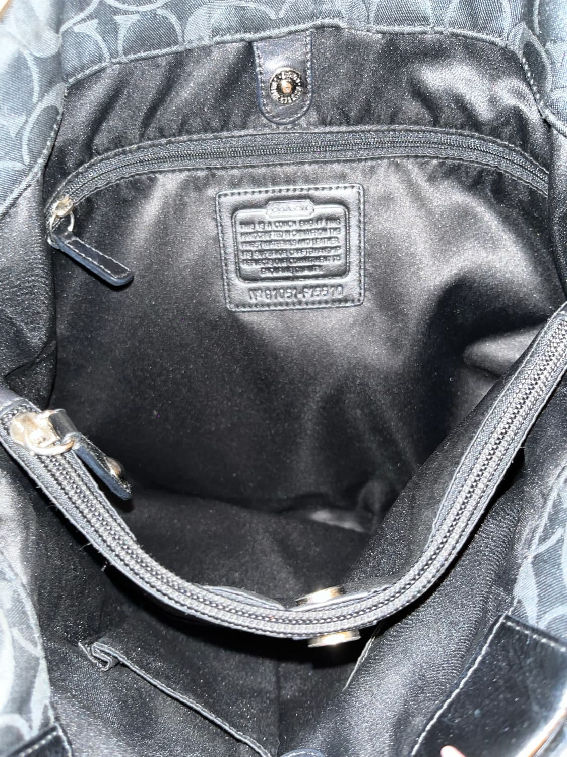 Coach All Black Shoulder bag 상품이미지9