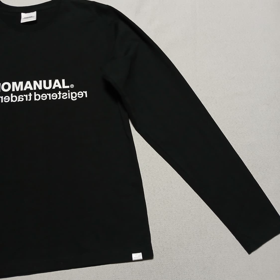 NM 노메뉴얼 슬리브 빳빳한원단 긴팔티 상품이미지6