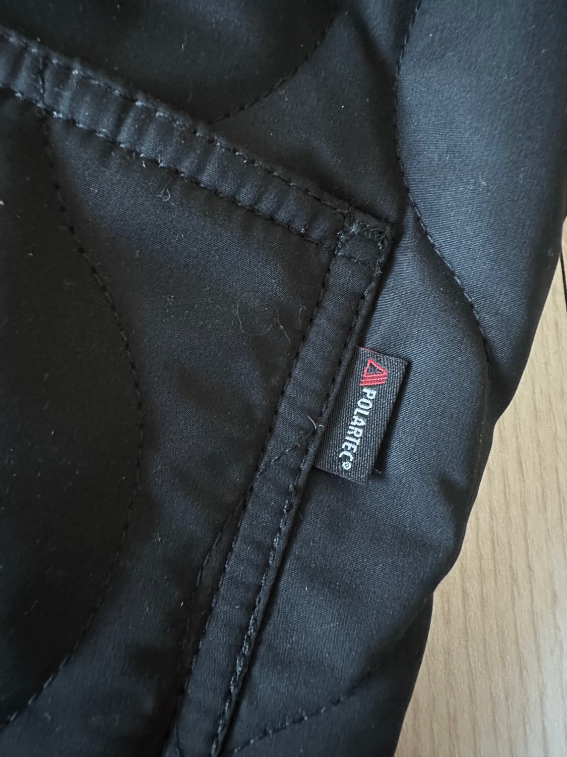 Rokx 폴라텍 퀼트 가디건 자켓 상품이미지5