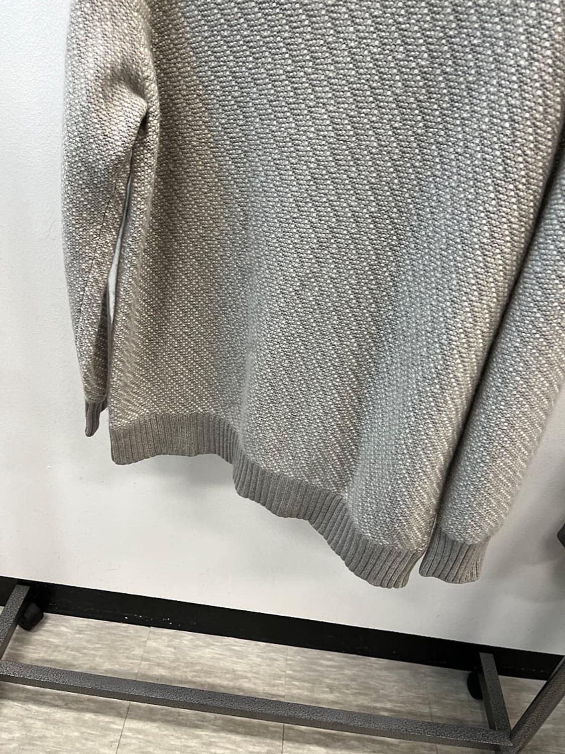 110) 로로피아나 신형 캐시미어 하프집업니트 상품이미지3