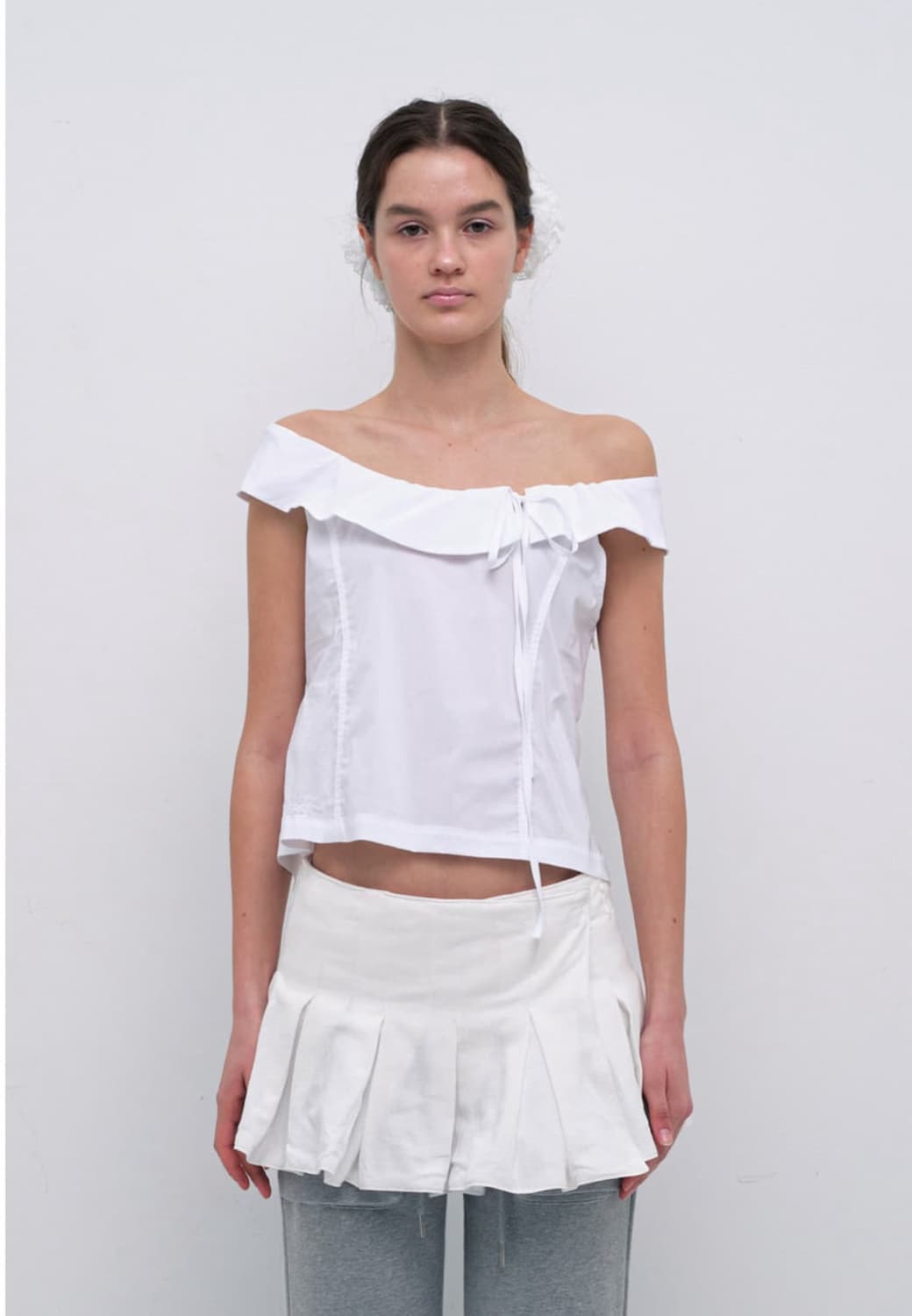 Cerric off shoulder blouse 상품이미지1
