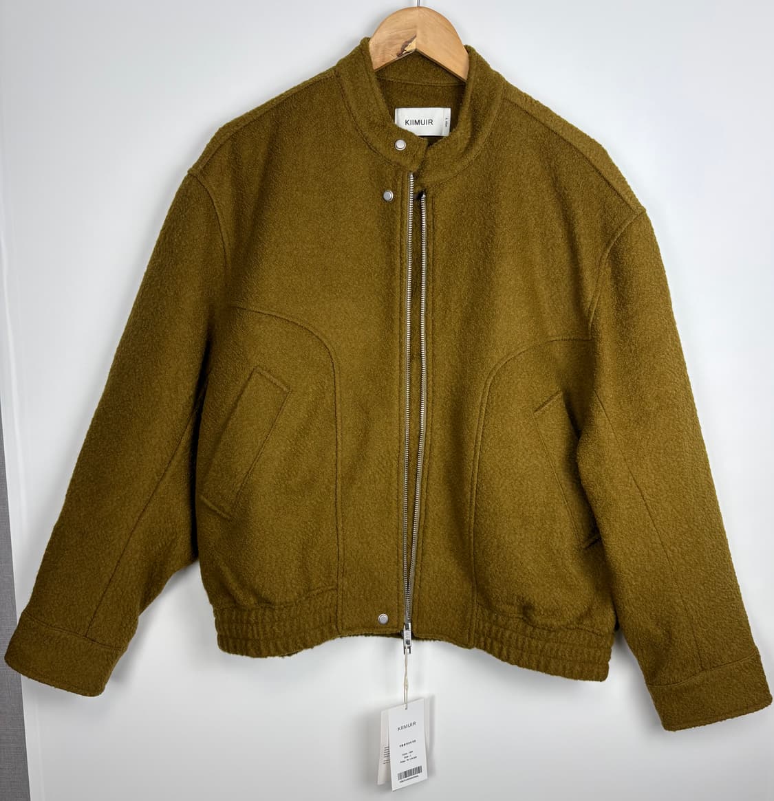 키뮤어 울 2-WAY 바이커 자켓 (새상품) 상품이미지1