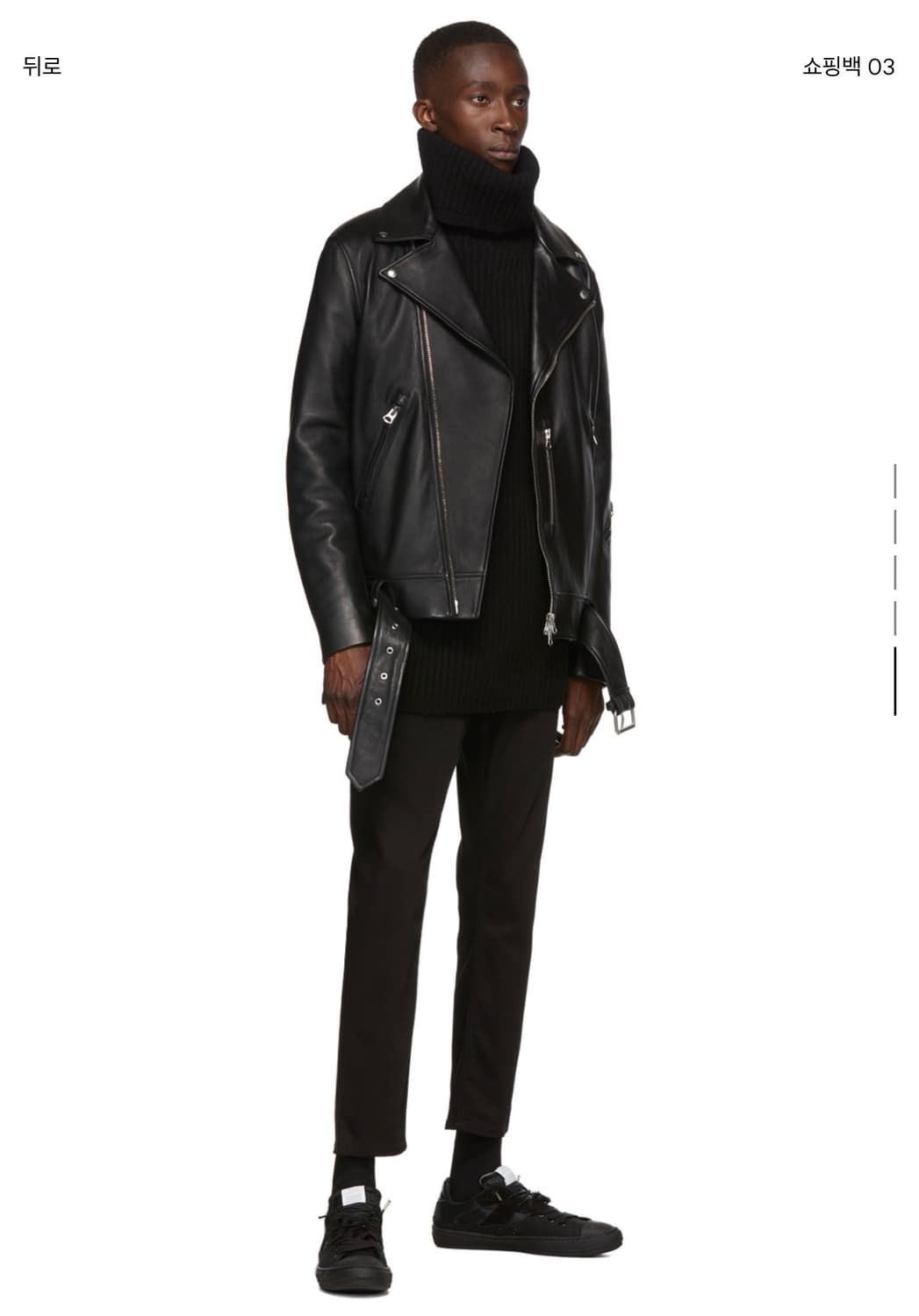 아크네 스튜디오 블라 코스트 블랙 데님 상품이미지1