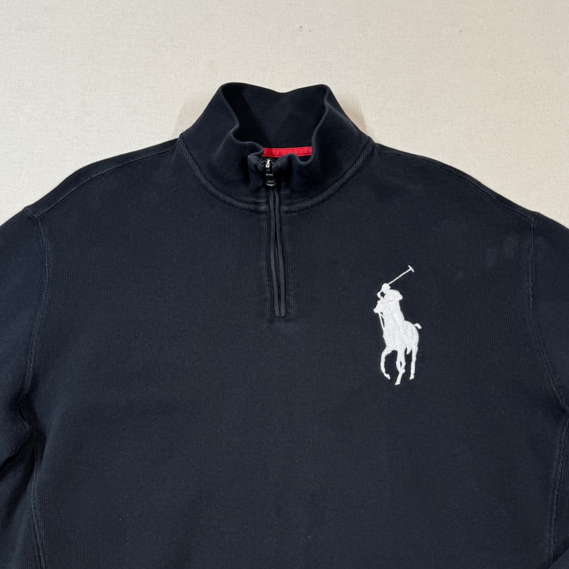 L) 폴로 랄프로렌 빅포니 반집업 풀오버 코튼 니트 상품이미지3