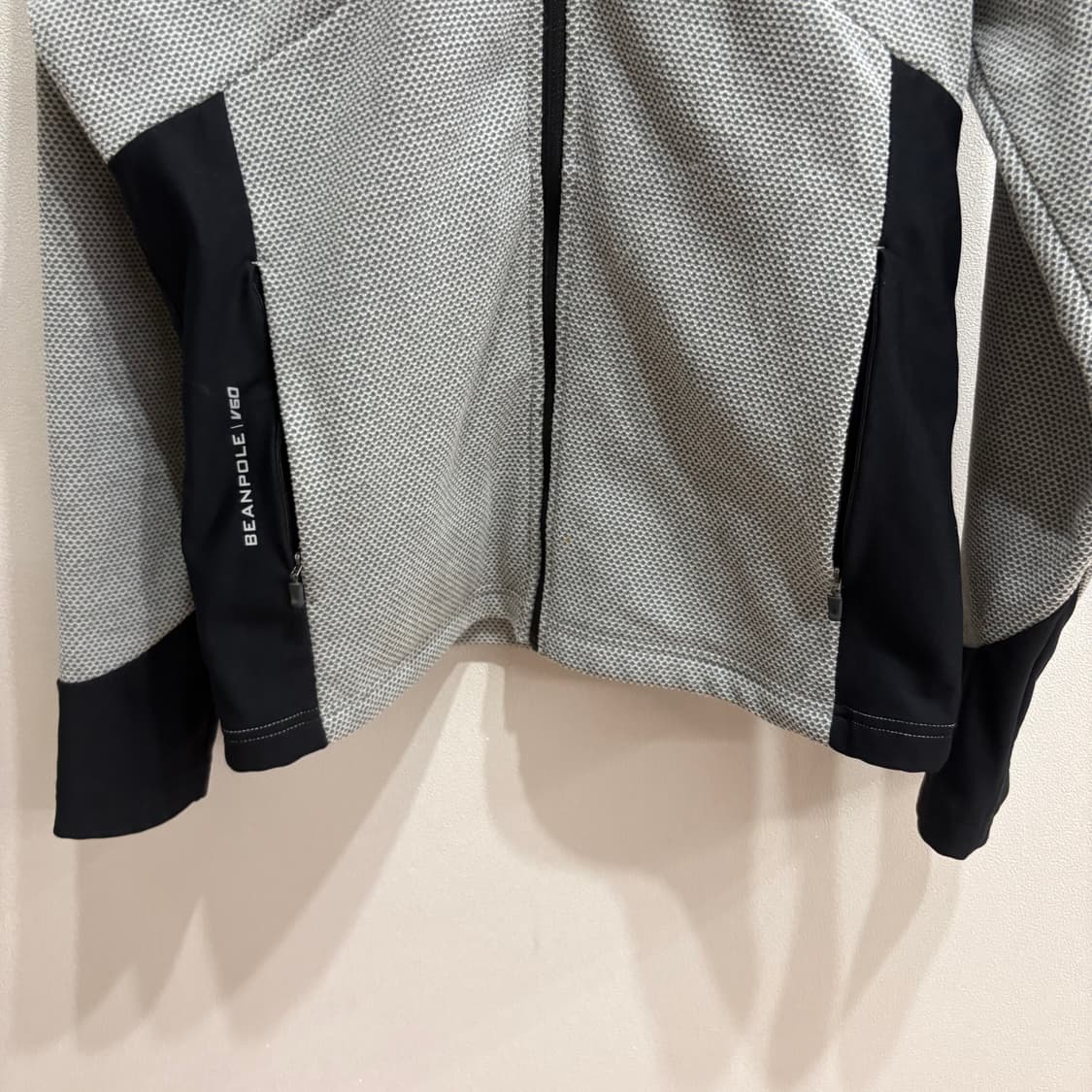 빈폴 회색 후드 집업 자켓 90 상품이미지2