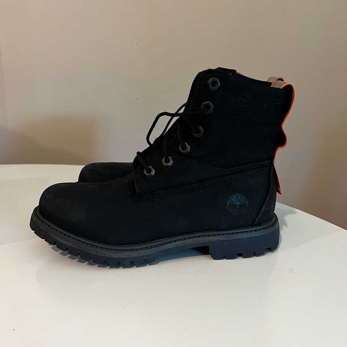 팀버랜드 6인치 스티치 블랙 워커 상품이미지2