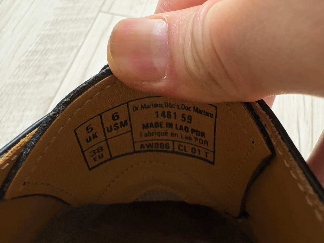 닥터마틴 1461 3홀 스무스 240 상품이미지7