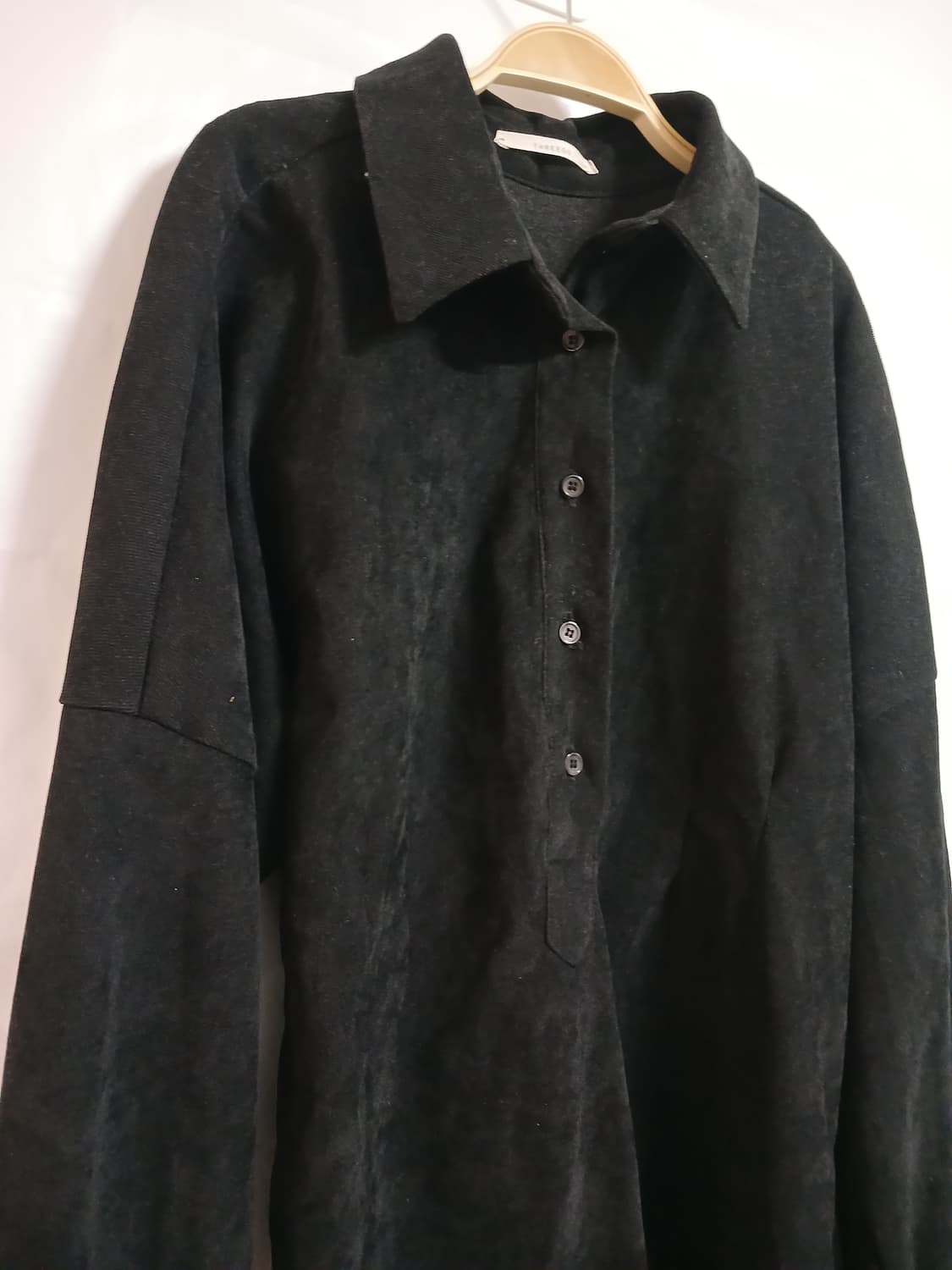 (55,90)코듀로이 미니 원피스  블랙 상품이미지2