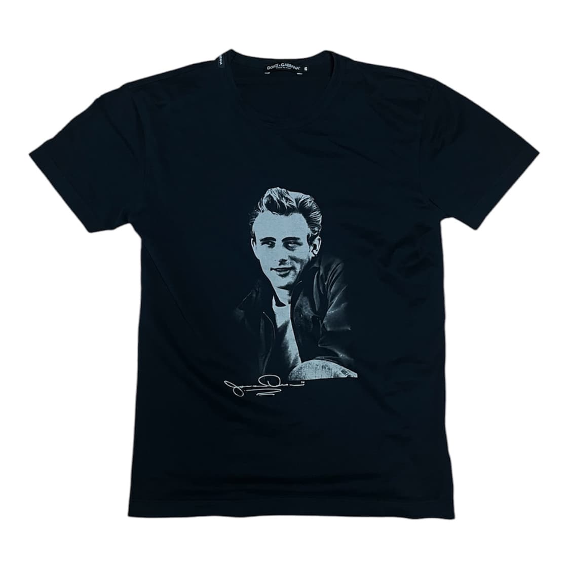 Dolce & Gabbana James Dean 프린팅 슬림 티셔츠 상품이미지1