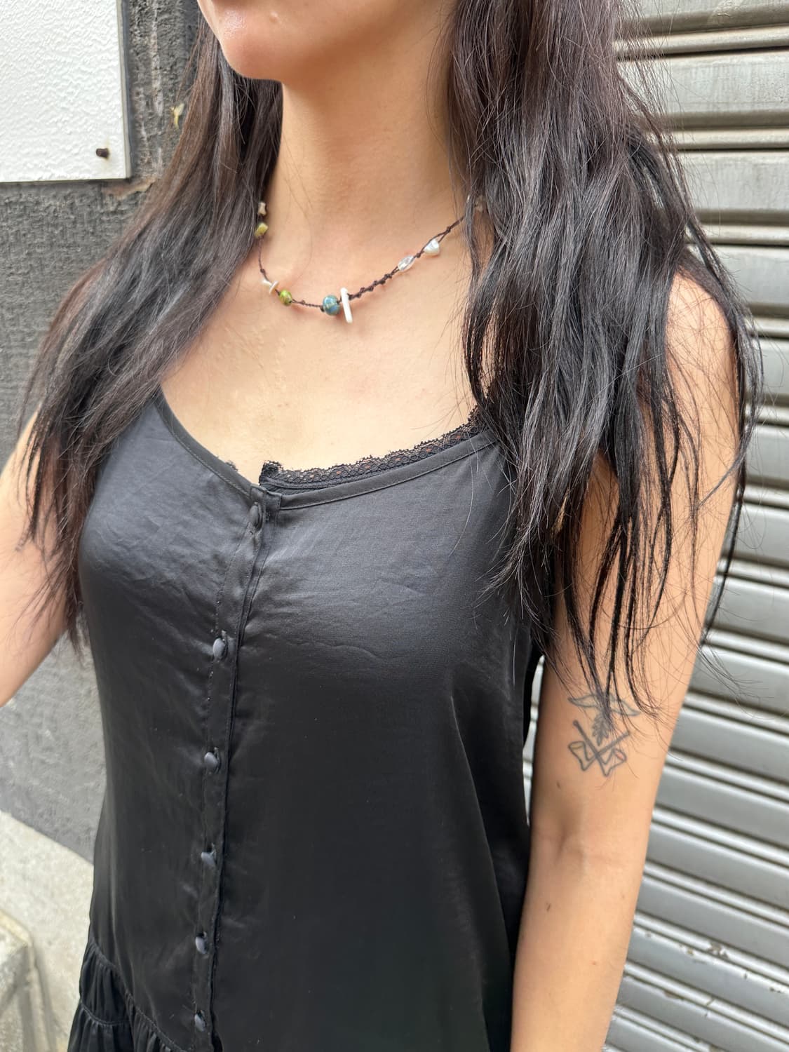 빈티지 핸드메이드 비즈 목걸이 earth neckless🌎 상품이미지2