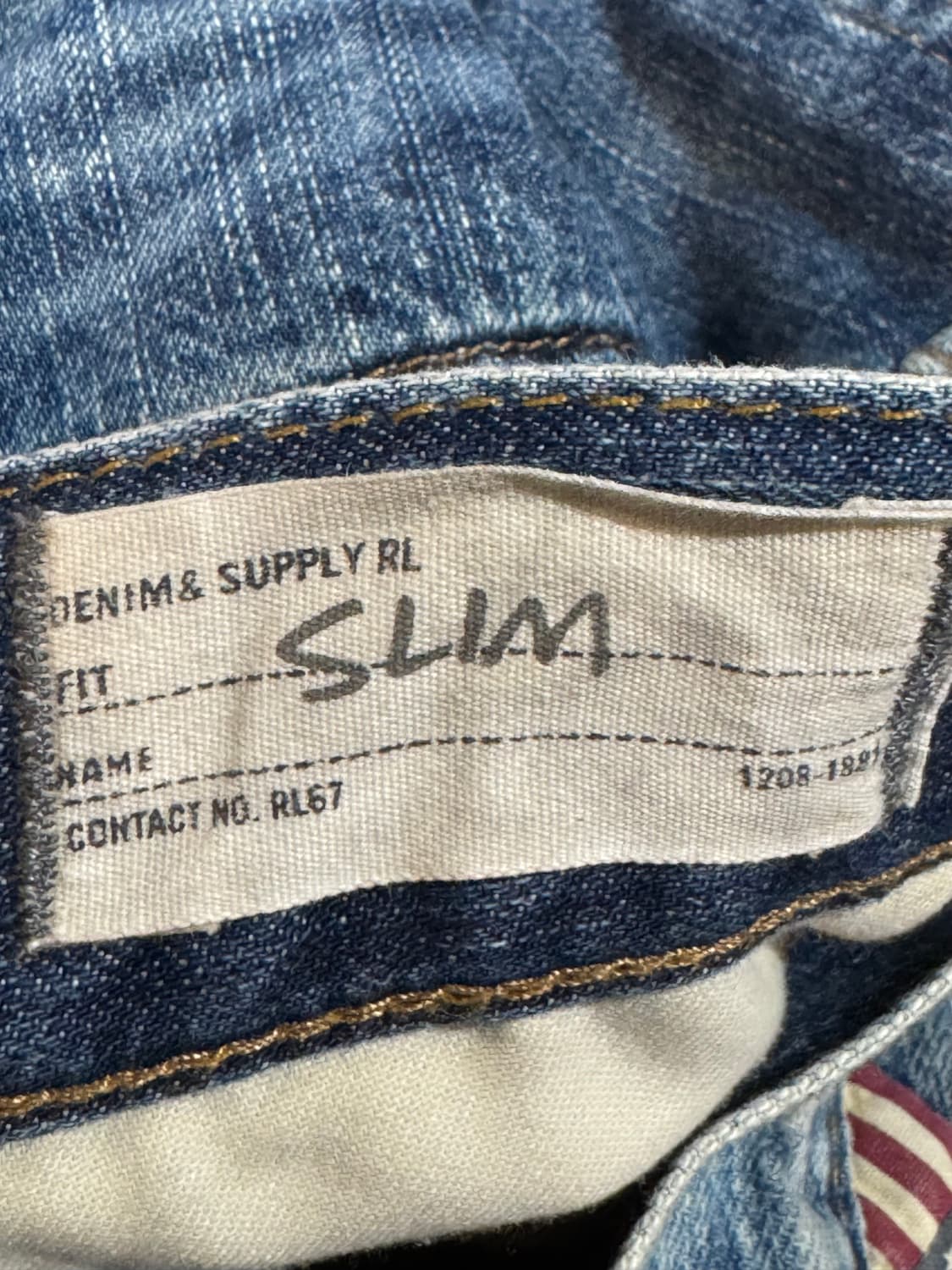 폴로 데님 앤 서플라이 디스트로이드 진 상품이미지7