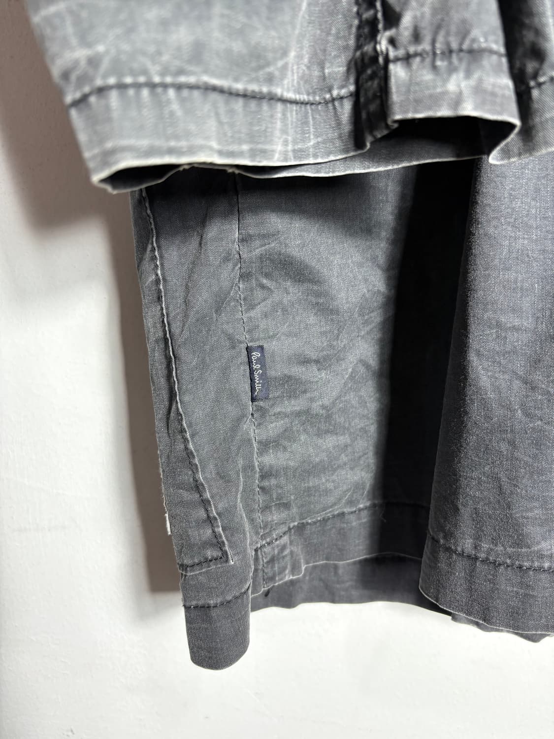 폴 스미스 그레이 데님 워시드 야상 자켓 상품이미지3