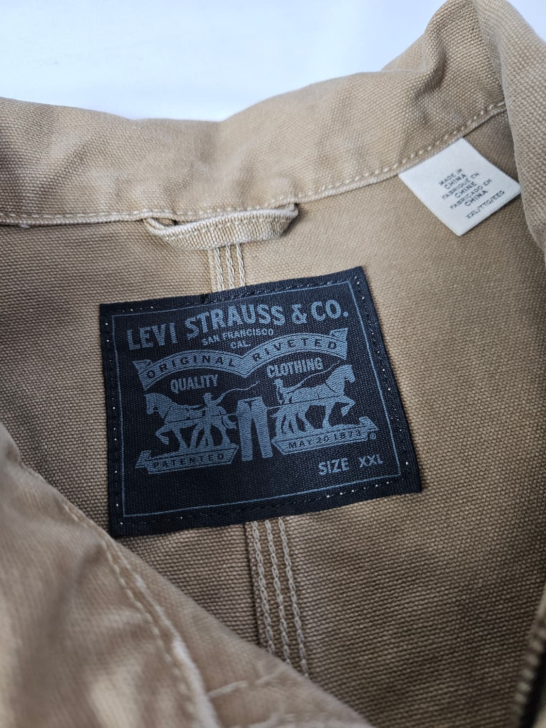 리바이스 150주년 유틸리티 워크자켓 코튼 XXL 상품이미지2