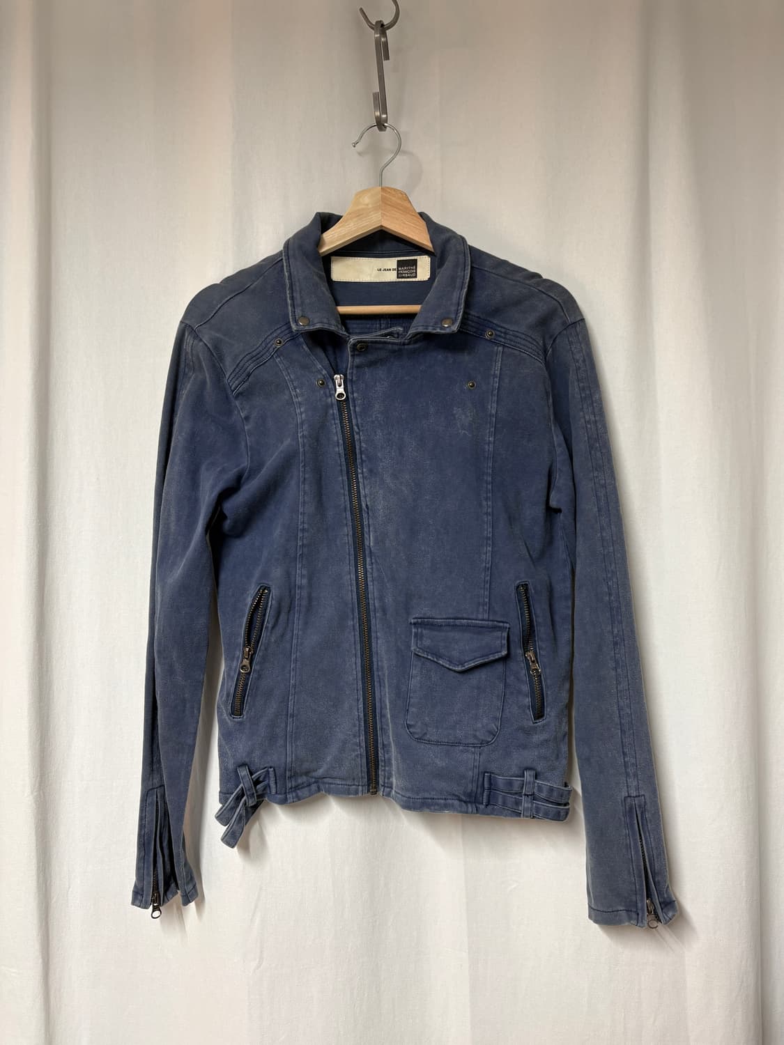 00's 마리떼 프랑소와 저버 몰스킨 라이딩 자켓 상품이미지1