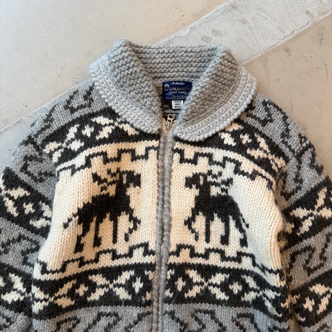 핸드메이드 코위찬 스웨터 가디건 상품이미지3