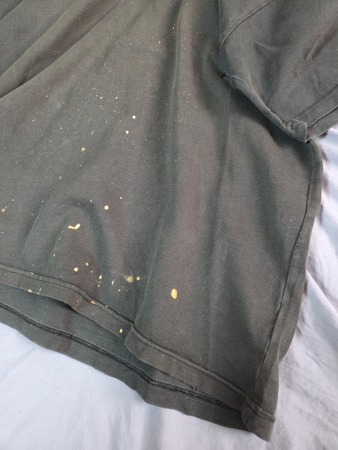 페이드 페인팅 빈티지 반팔 티셔츠 ~2XL 상품이미지4