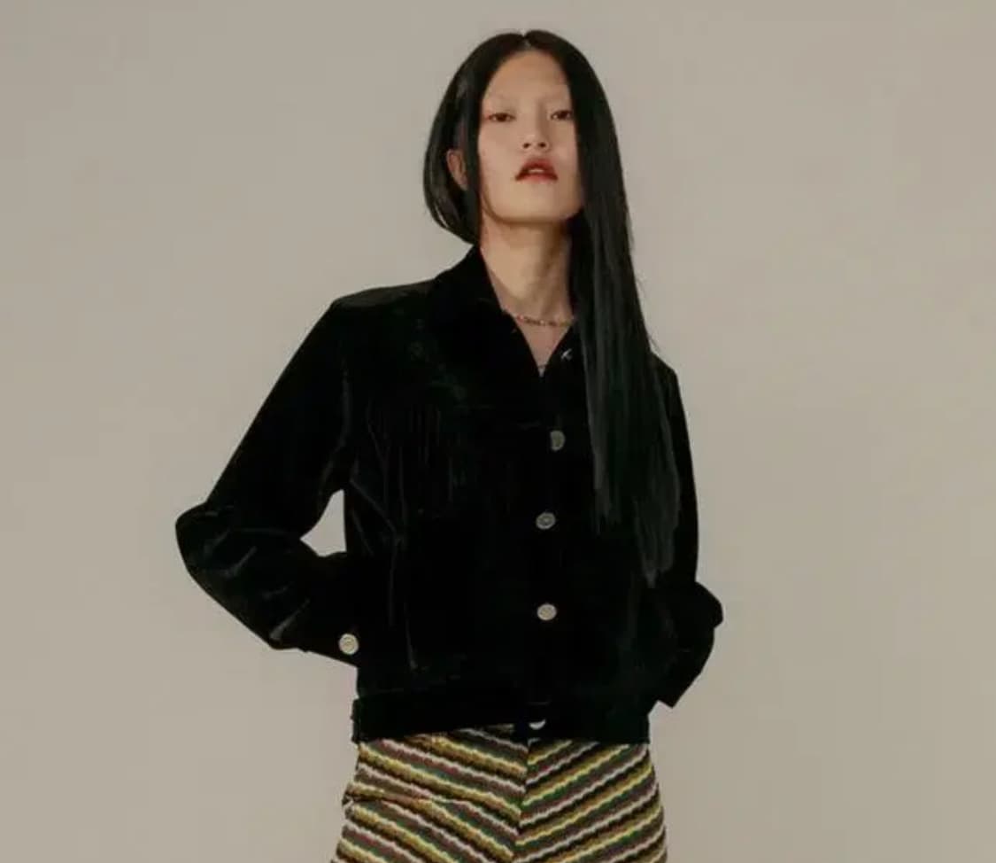 오호스 자켓 FRINGE SUEDE JACKET 상품이미지1