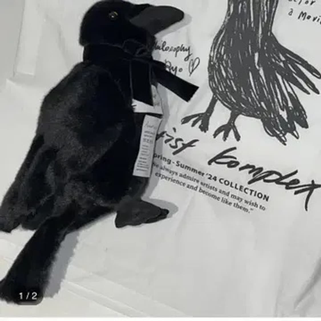 아티스트컴플렉스 까마귀 준 인형 상품이미지1