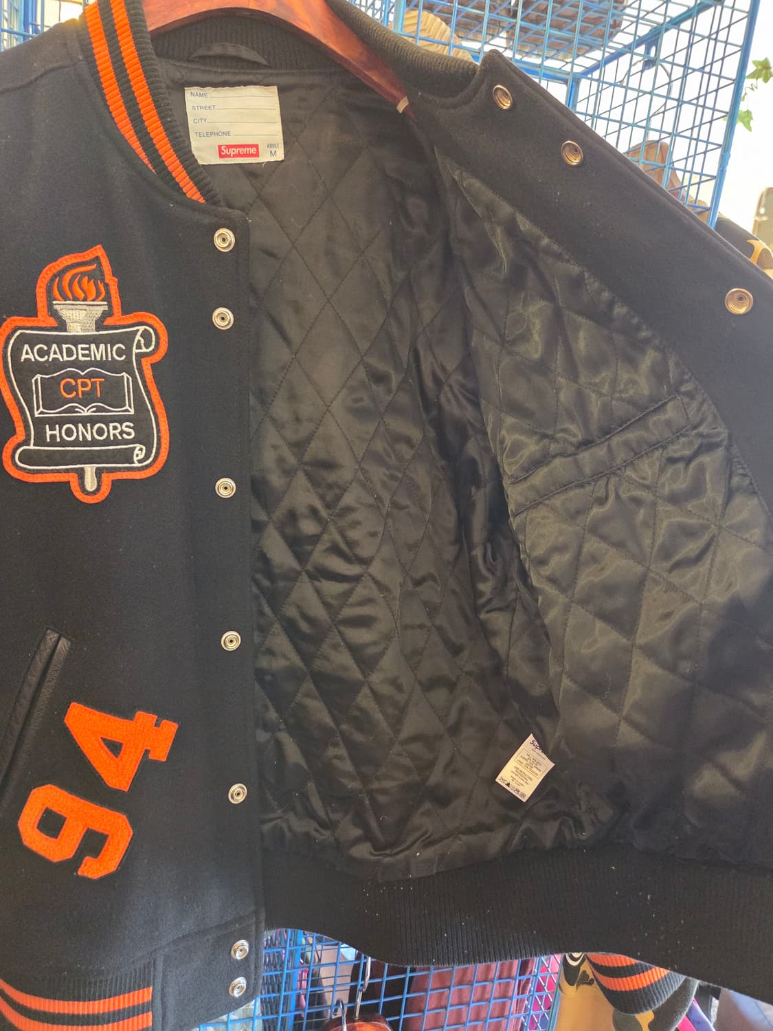 Supreme 19FW varsity Jacket 상품이미지10