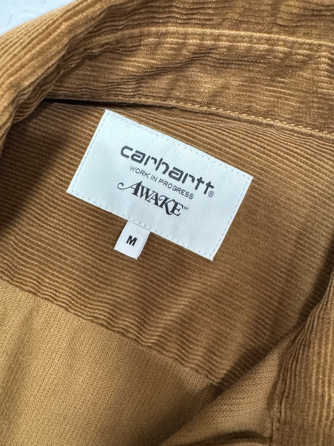 Carhartt wip X awake ny 코듀로이 셔츠 브라운 M 상품이미지4