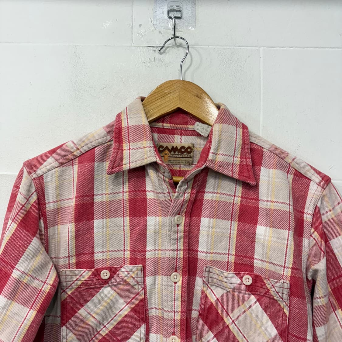 CAMCO 플란넬 체크 워크셔츠 상품이미지2