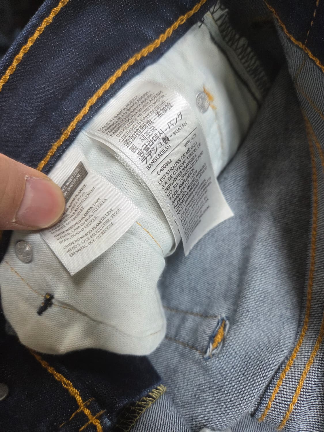 리바이스 502 데님팬츠 30 상품이미지4