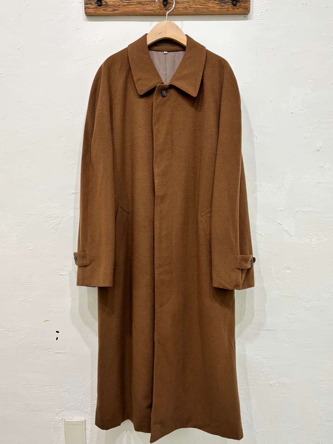 Yves Saint Laurent 입생로랑 브라운 롱 코트 상품이미지4