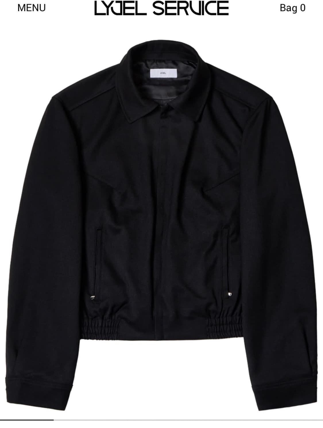 리젤서비스 slek crop jacket 상품이미지2