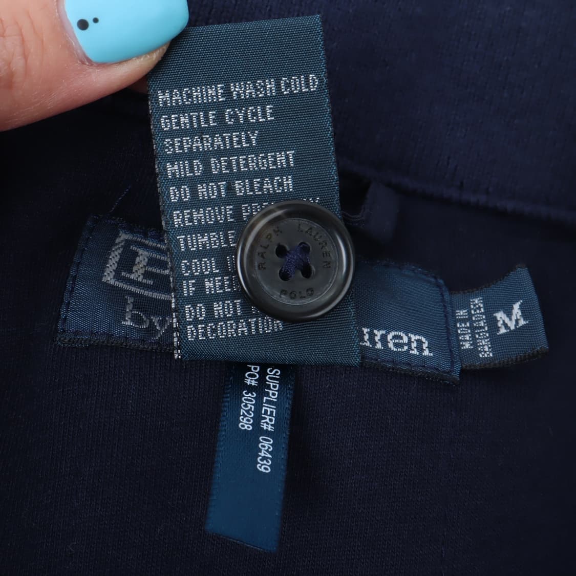 폴로 랄프로렌 네이비 폴리 필다운 점퍼 상품이미지9