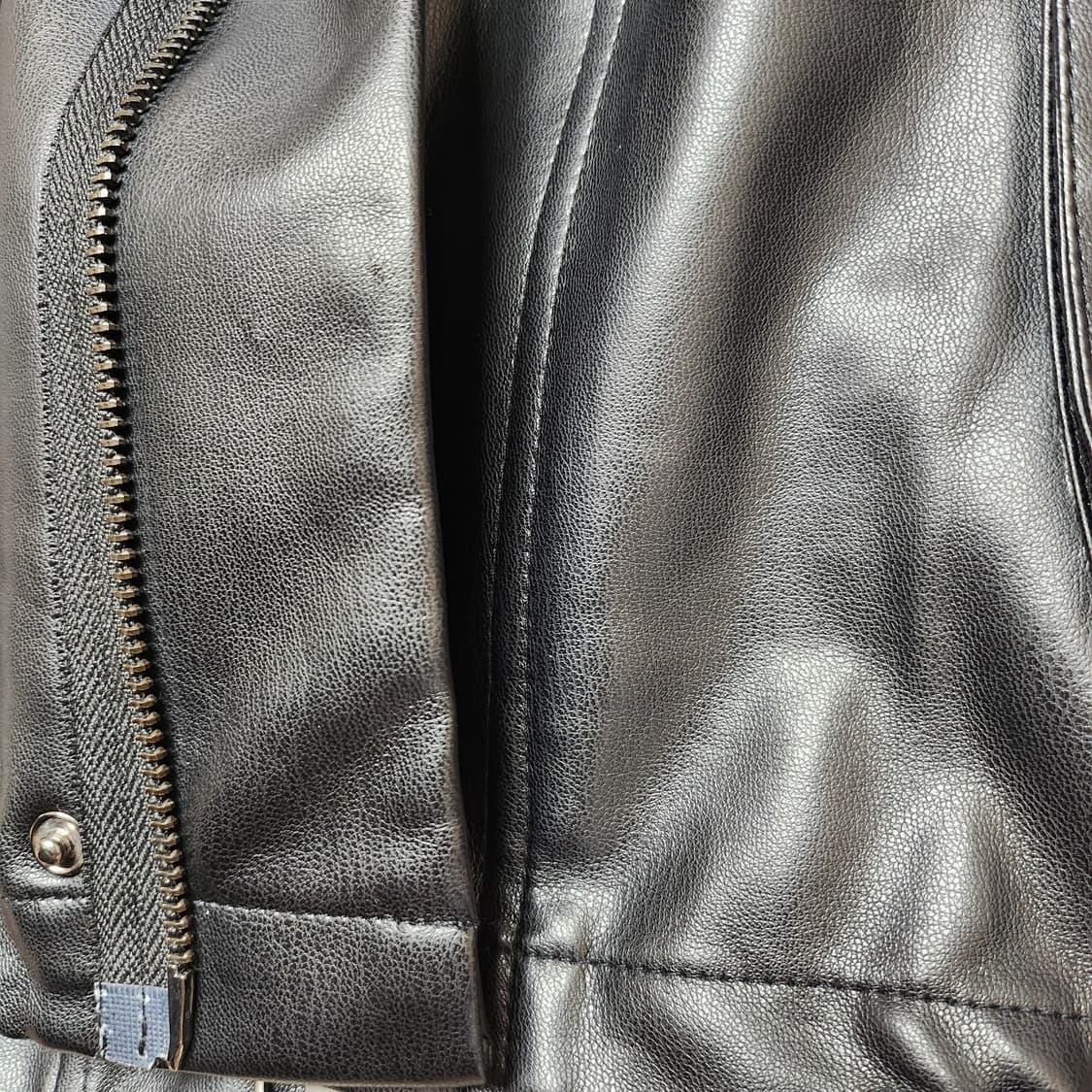 《새상품》에코 레더 가죽 자켓 점퍼(남녀공용) 상품이미지6