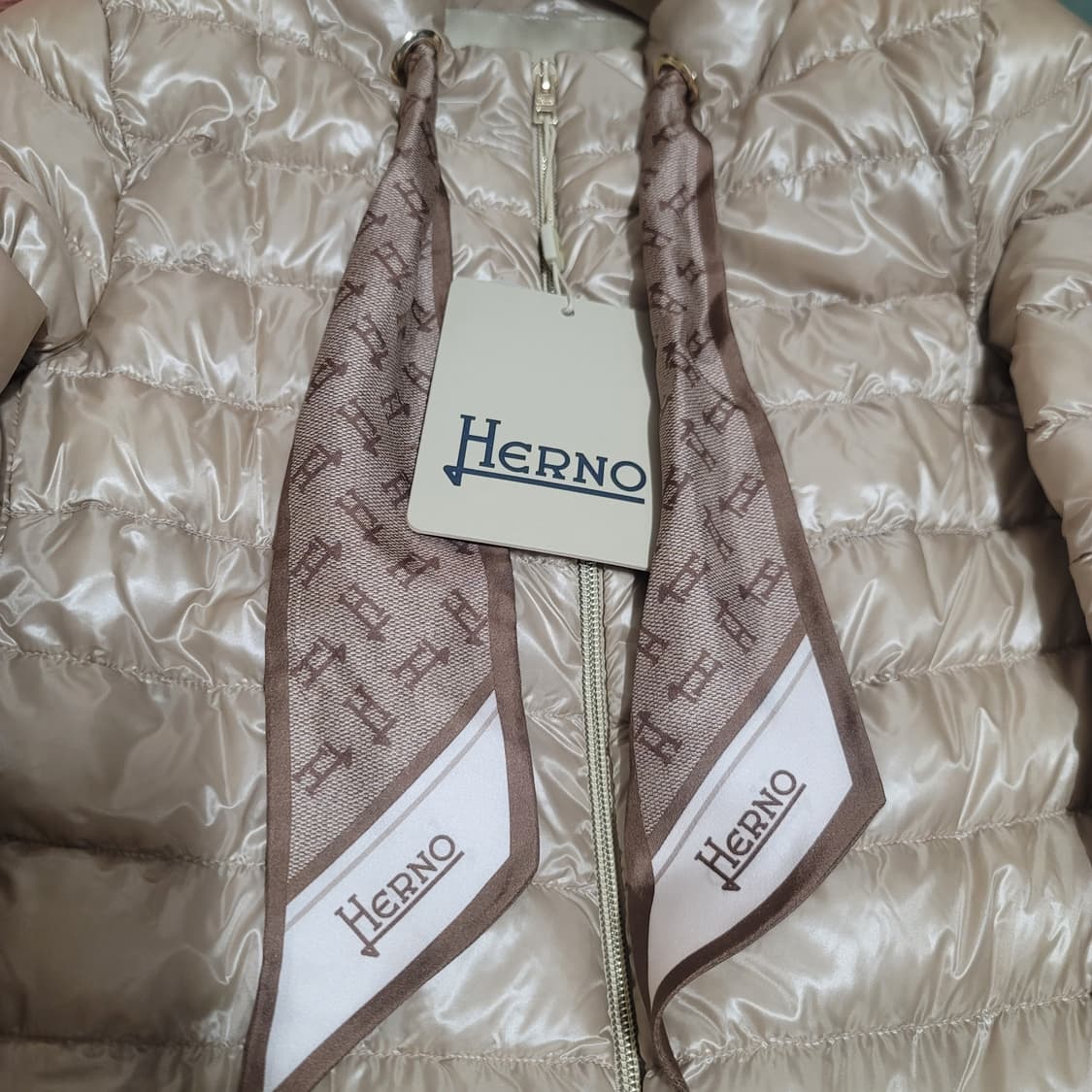 에르노 스카프 패딩 상품이미지3