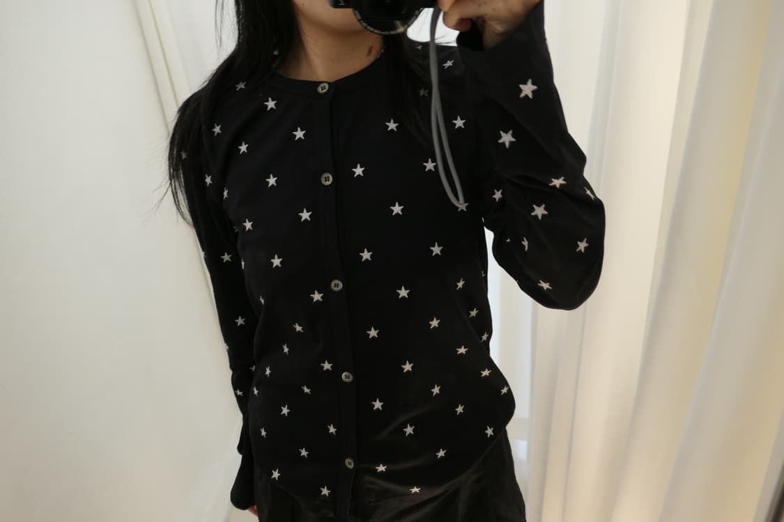 Star embroidered cardigan 상품이미지6