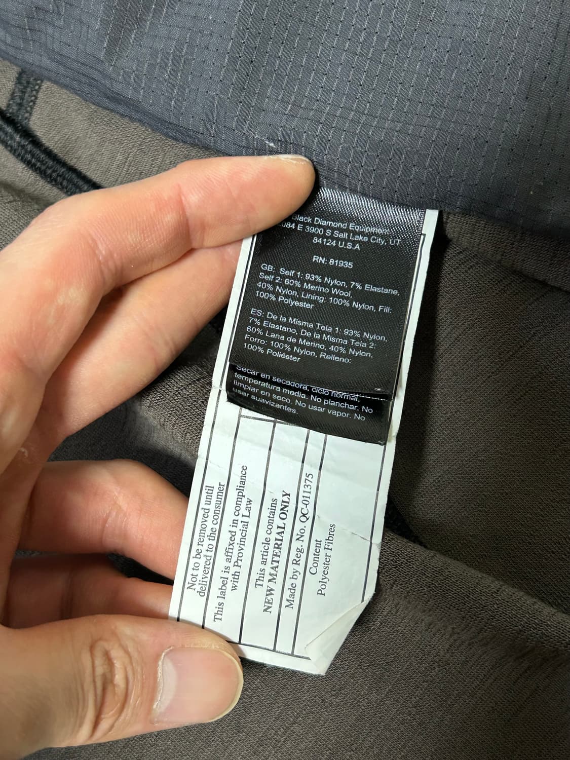 블랙 다이아몬드 퍼스트 라이트 하이브리드 후디 상품이미지6