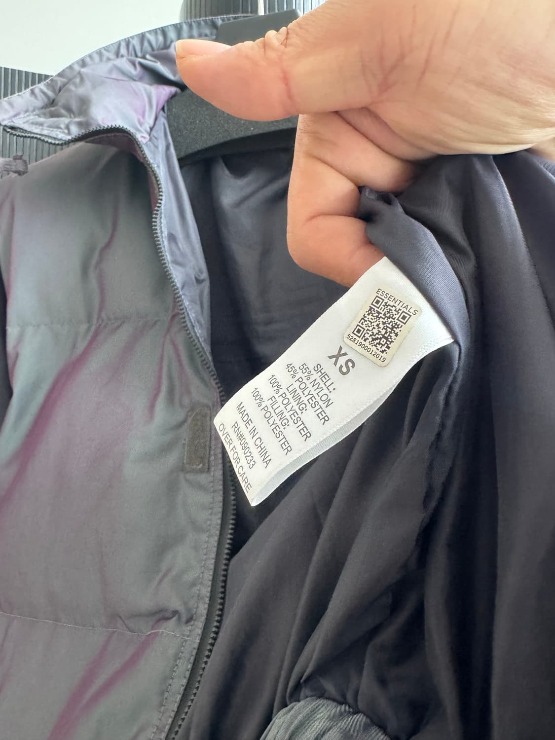 피오갓 에센셜 Essentials 겨울 패딩 자켓 상품이미지7