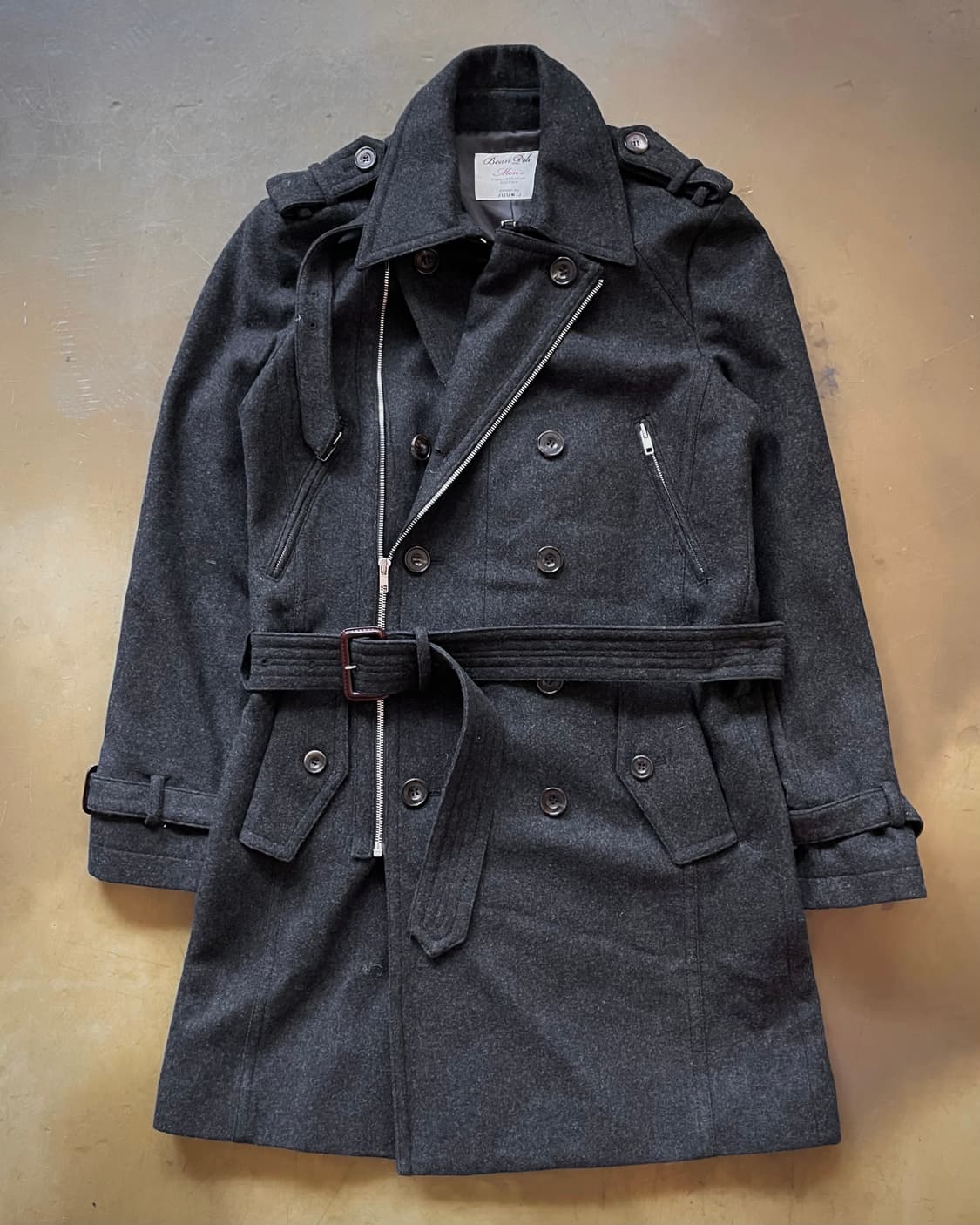 2010年 JUUN. J X Bean Pole Belted Coat 상품이미지5