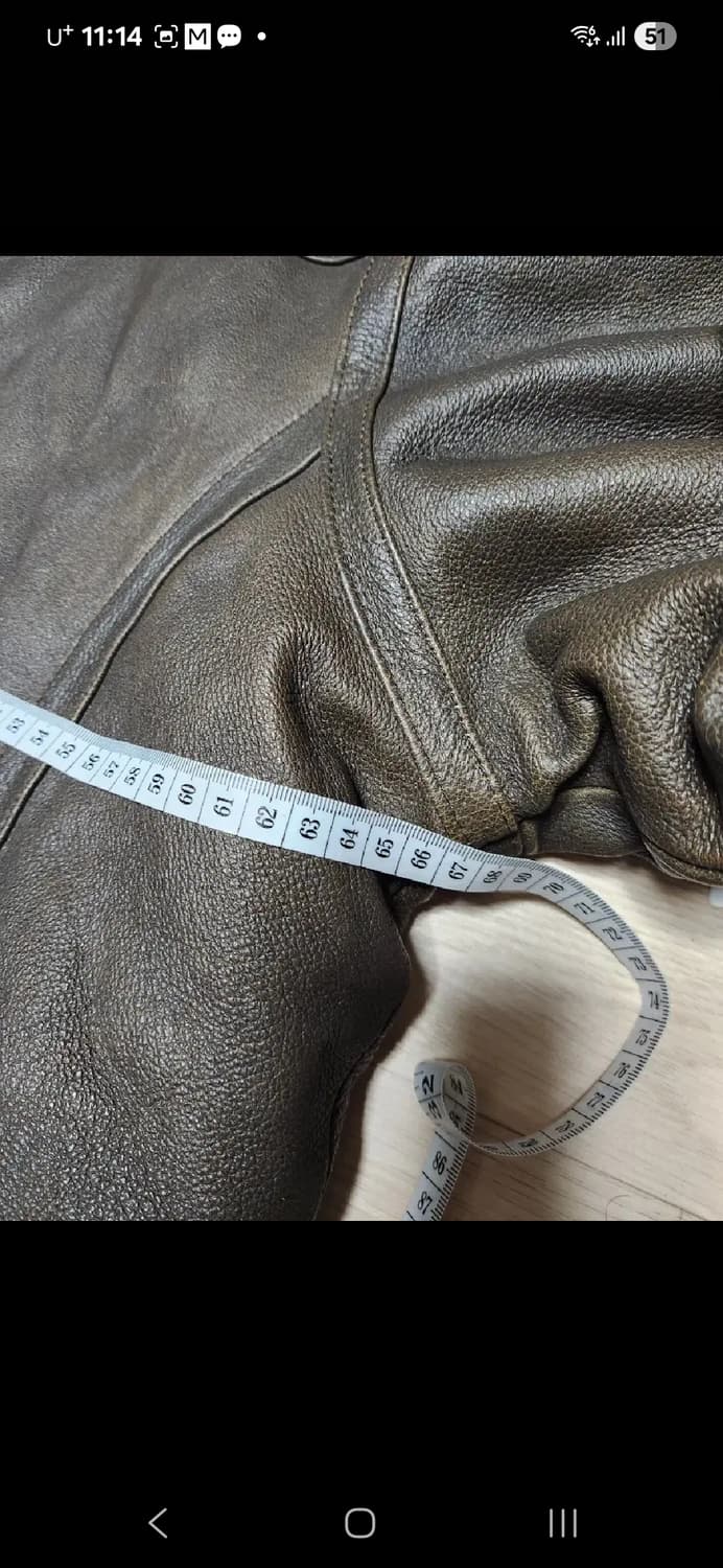 U.S WILSONS LEATHER 무스탕 점퍼 가죽자켓 쉐르파 레더 상품이미지8