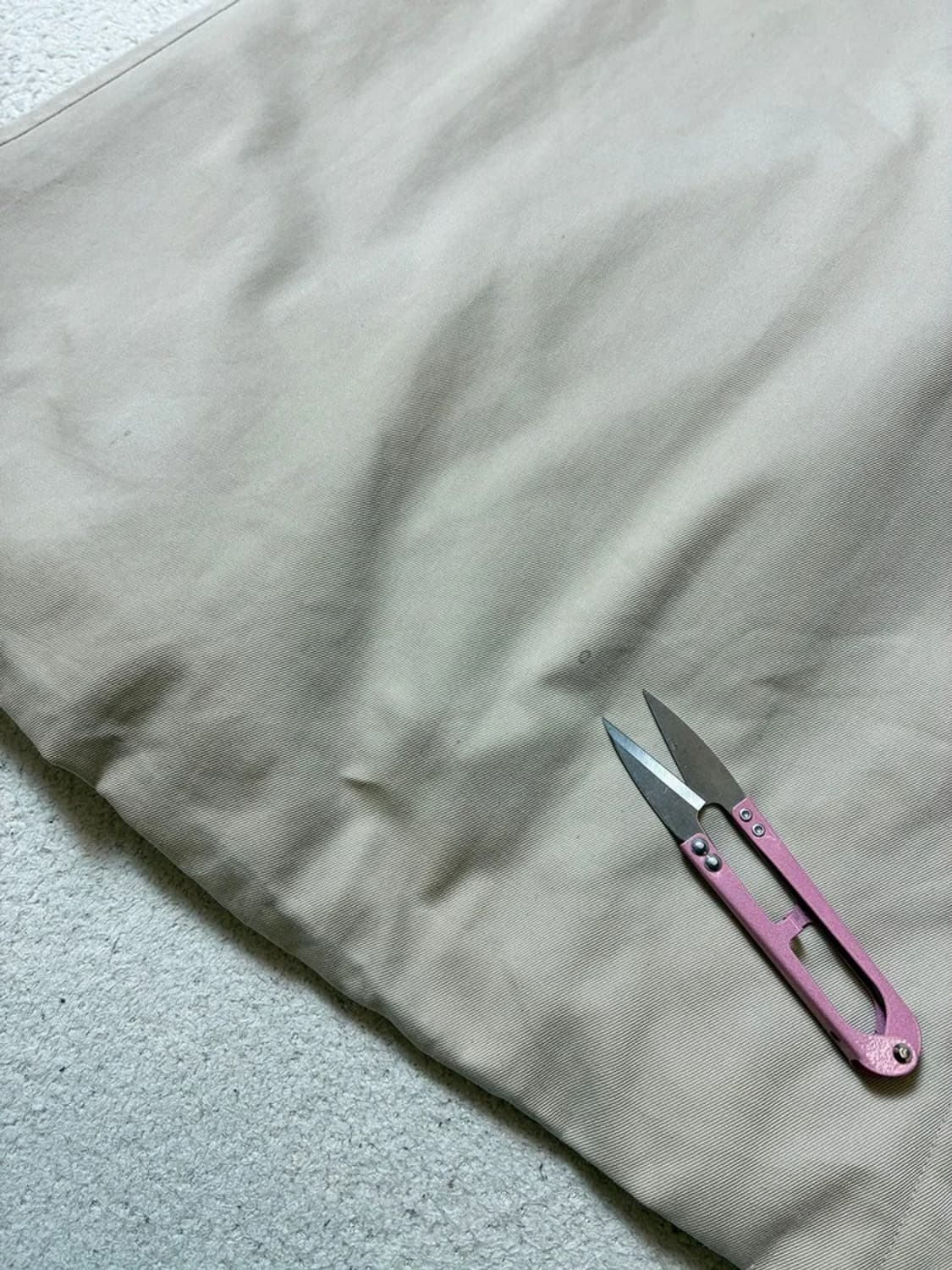 버버리 90's 싱글 시그니처 A 라인 트렌치 코트 PN7560 상품이미지5