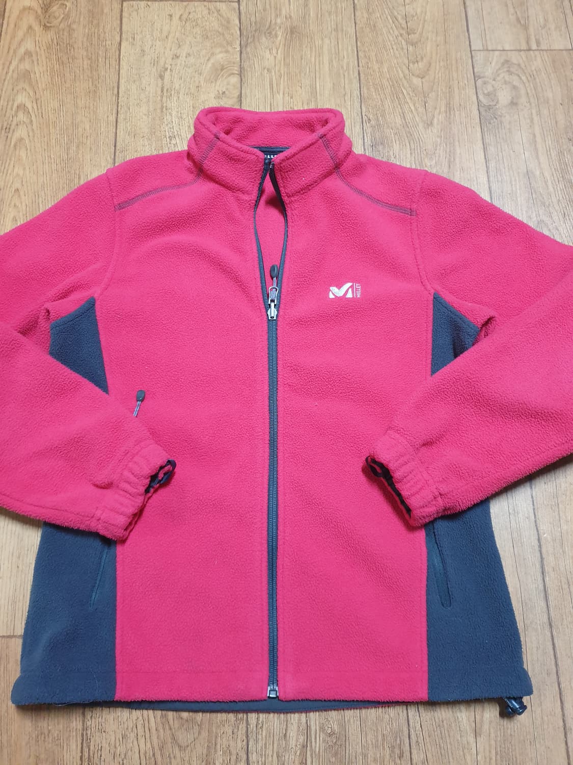 1095 밀레 기모 후리스 집업90 사이즈입니다 상품이미지2