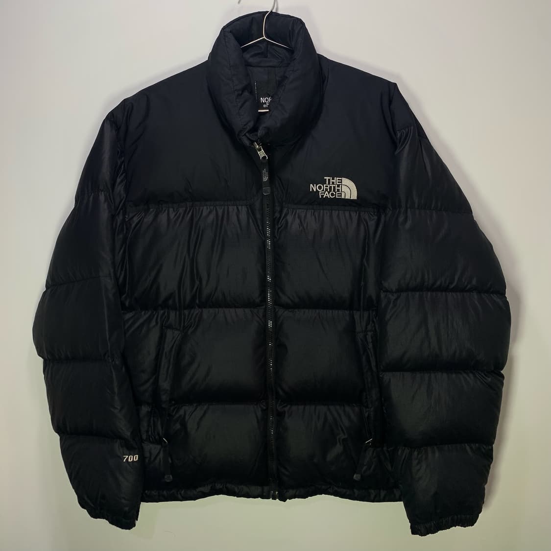 노스페이스 눕시 블랙 패딩 상품이미지1