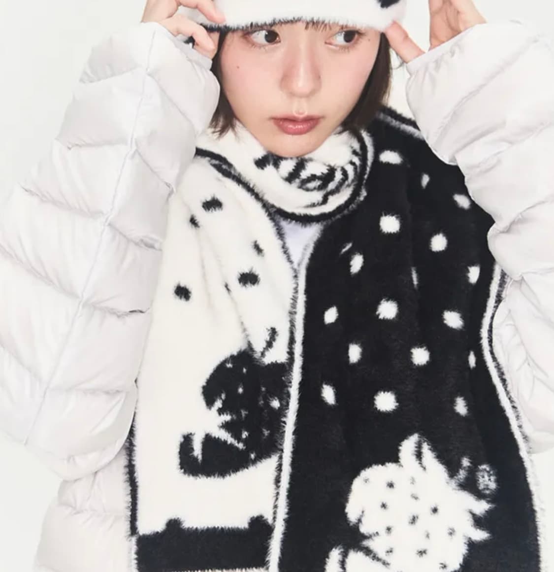 비디오자키 머플러 목도리 상품이미지1