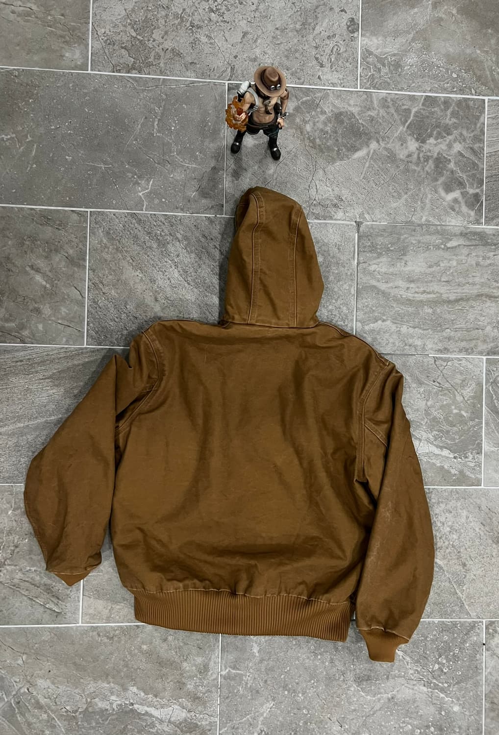 (L)칼하트 덕 액티브 후드자켓 J130 211(BRN) 칼하트브라운 상품이미지2