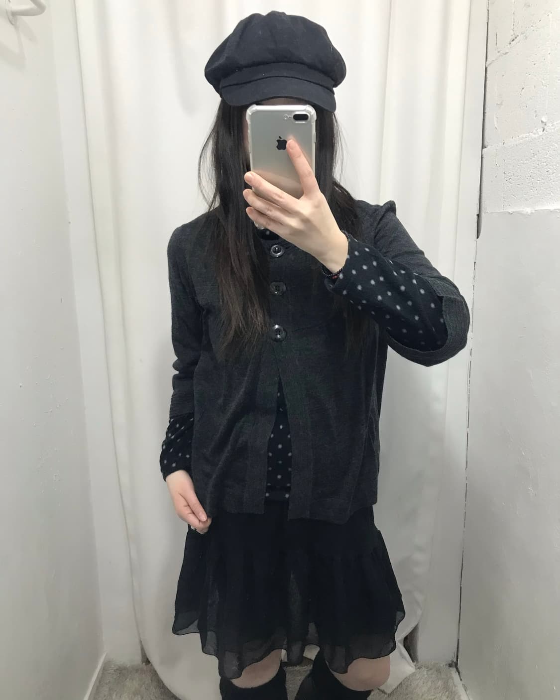 (5ps) 블랙 소녀 코디 세트 🤍 상품이미지6